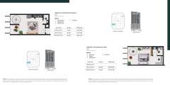 1 Bedroom Loft Apartment Type 2 (Top:Down)